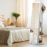 360° schwenkbarer verspiegelter Schmuckschrank