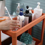Étagère de rangement polyvalente avec roulettes
