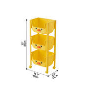 Toys Storage Organizer Bins Baskets with Wheels