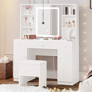 【HOT】 Schminktisch-Set mit 7 Schubladen