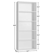 5 Tiers Bookshelf