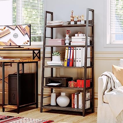 5-Tier Stylish Ladder Shelf