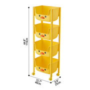 Toys Storage Organizer Bins Baskets with Wheels