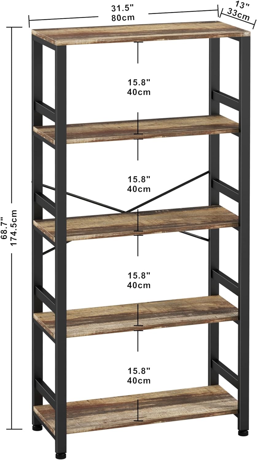 5-Tier Ladder Shelf