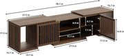 IRONCK Adjustable TV Stand for Living Room up to 75 Inches
