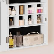 Jewelry Armoire Cabinet Organizer with Full-Length Mirror