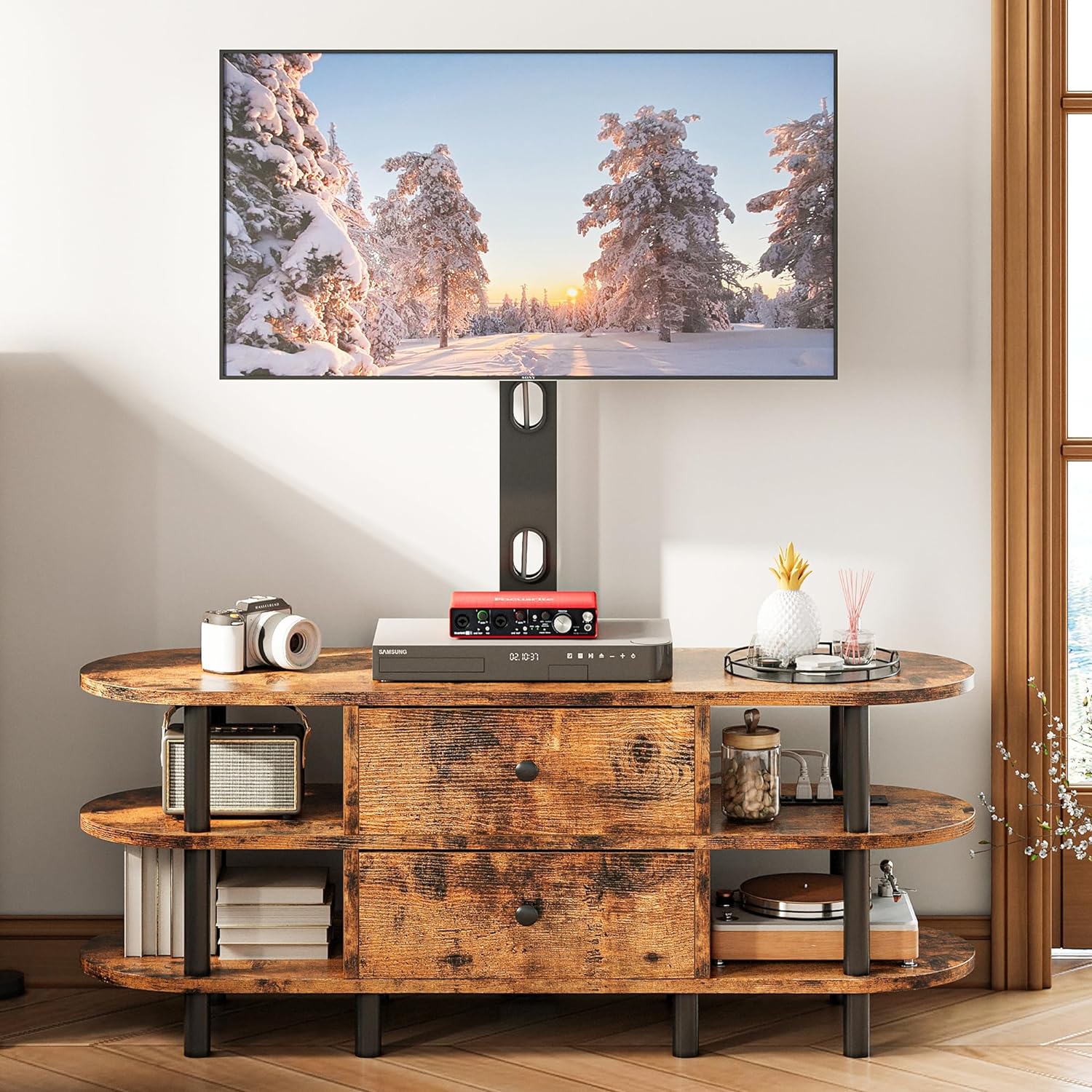 IRONCK TV Stand with Mount 47''