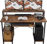 47" Computer Desk with Keyboard Tray