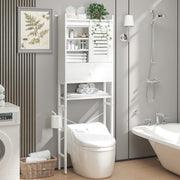 Bathroom Storage Rack with Cabinet