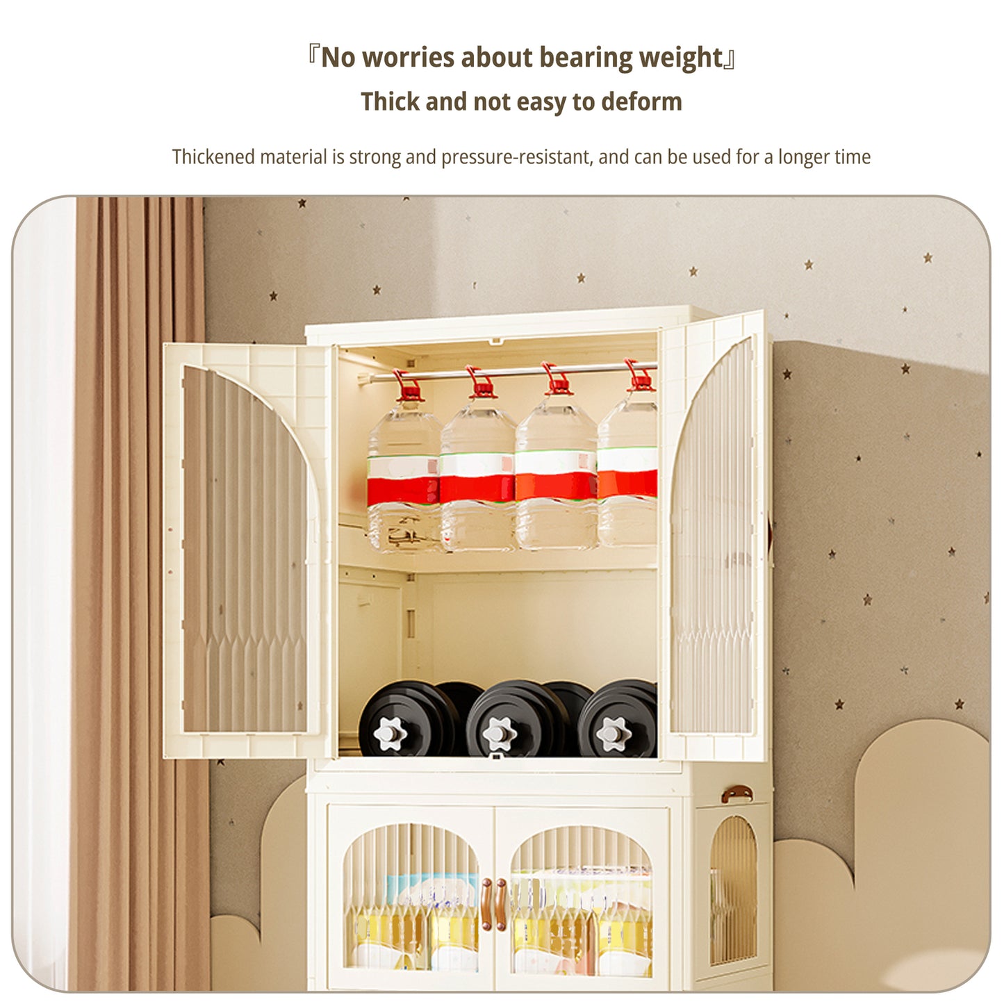 Multifunctional Storage Wardrobe