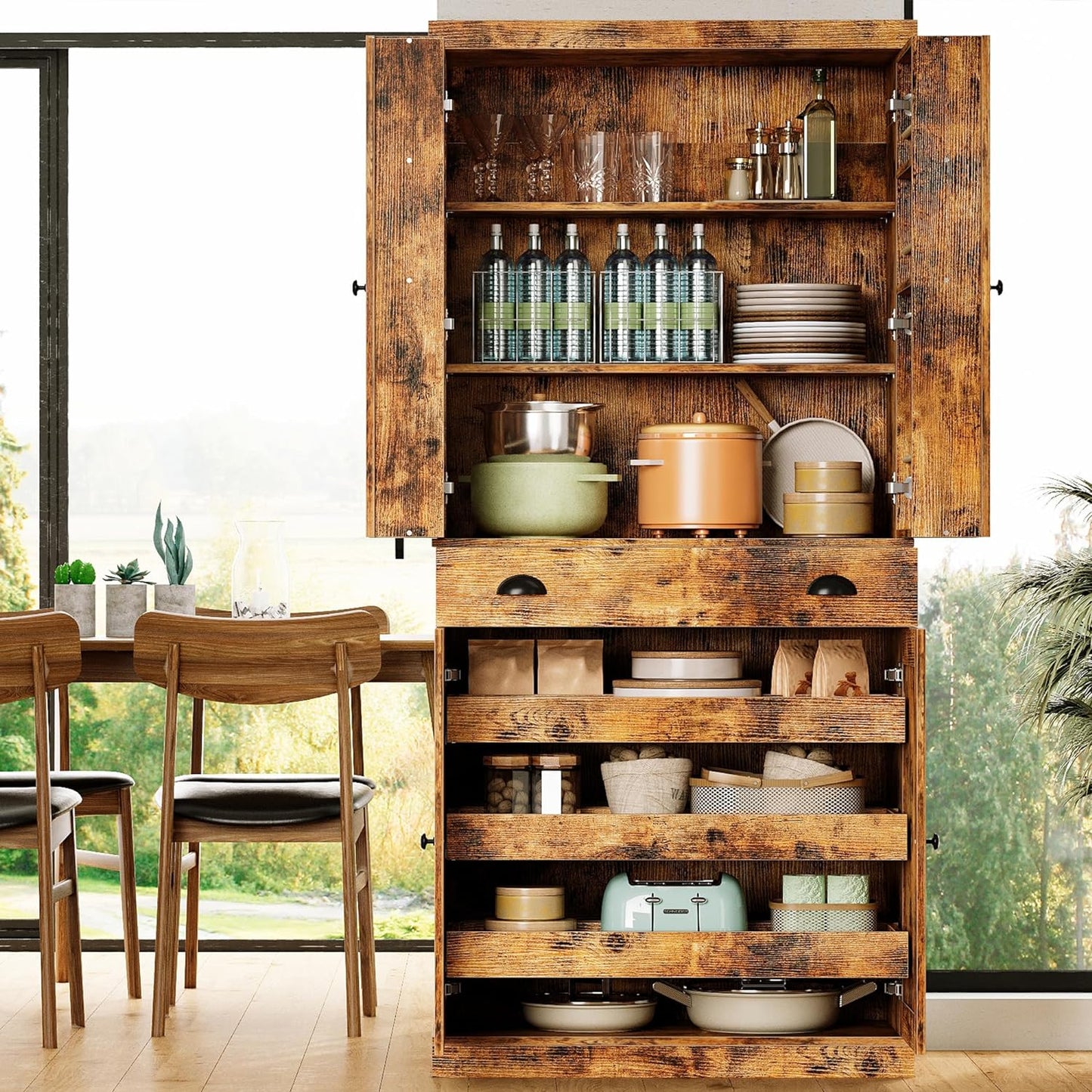IRONCK Kitchen Pantry Storage Cabinet
