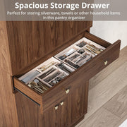 IRONCK 72”Tall Kitchen Pantry Cabinet