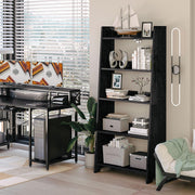 5 Tier Wood Ladder Shelf
