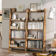 5 Tier Wood Ladder Shelf