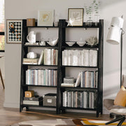 5 Tier Wood Ladder Shelf