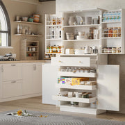 IRONCK 72”Tall Kitchen Pantry Cabinet