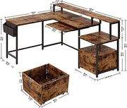 L Shaped Computer Desk