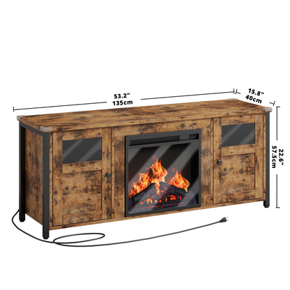 IRONCK Fireplace TV Stand for 60 Inch TV