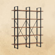 Double Wide Home Decor Display Shelf