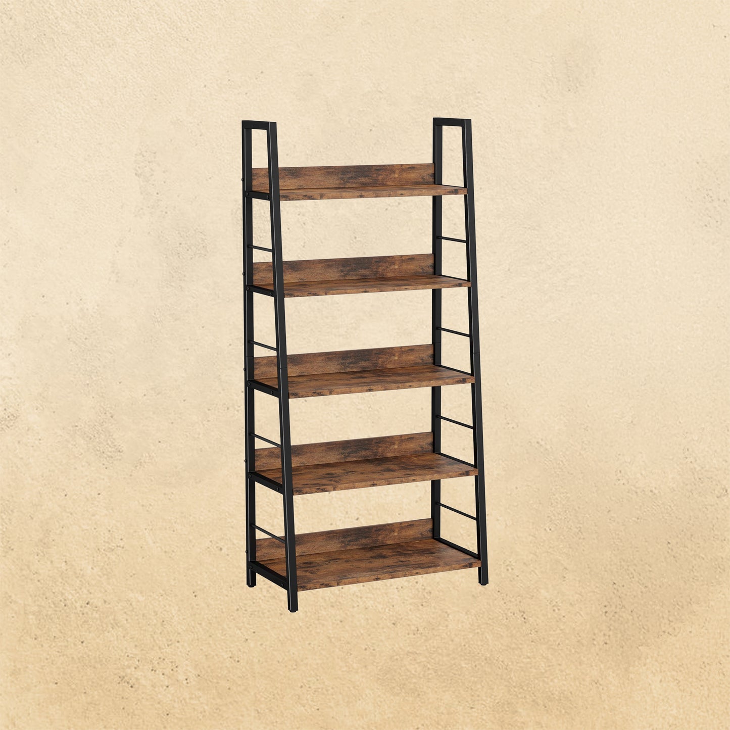 5-Tier Stylish Ladder Shelf