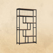 6-Shelf Etagere Bookcase