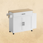 Rolling Kitchen Island on Wheels