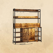 Coffee Bar Cabinet with Storage