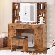 【HOT】 Schminktisch-Set mit 7 Schubladen