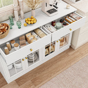 55" Sideboard Buffet Cabinet