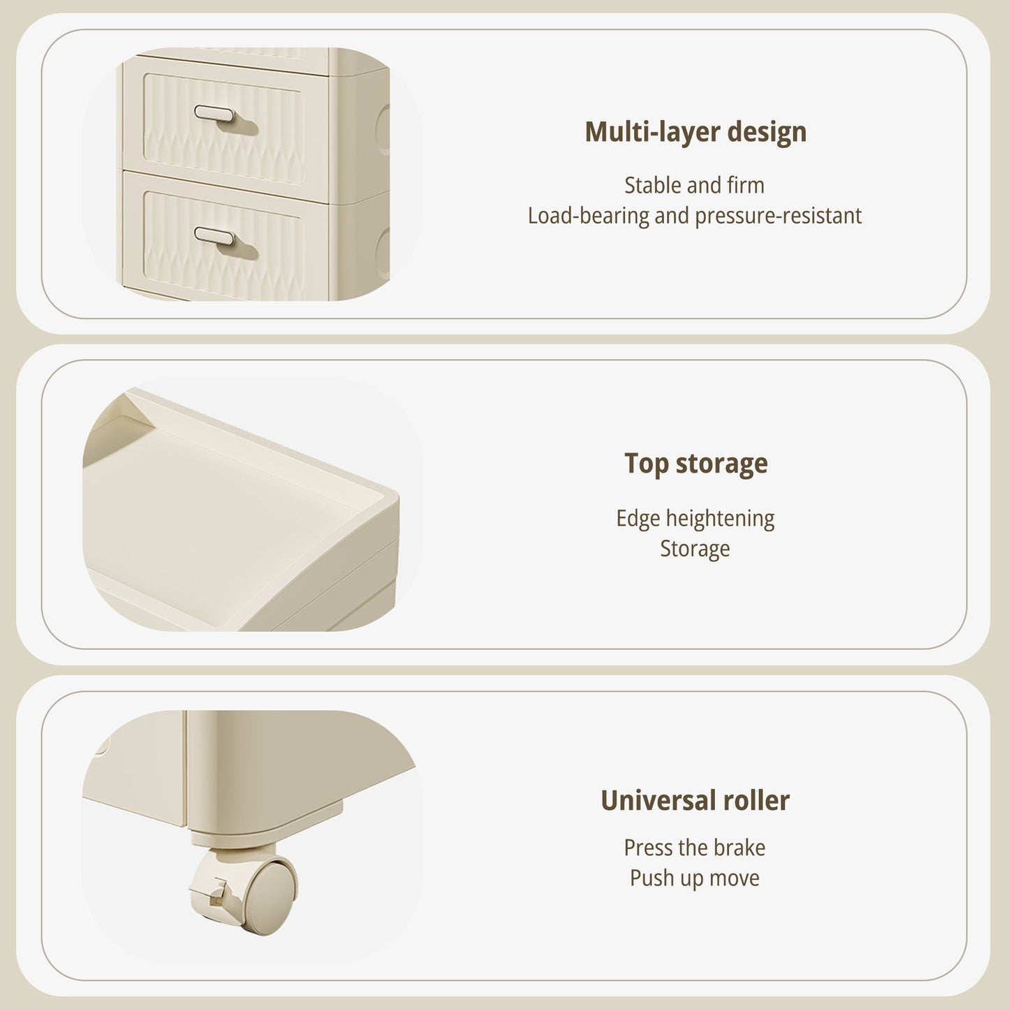 Armoire de rangement polyvalente