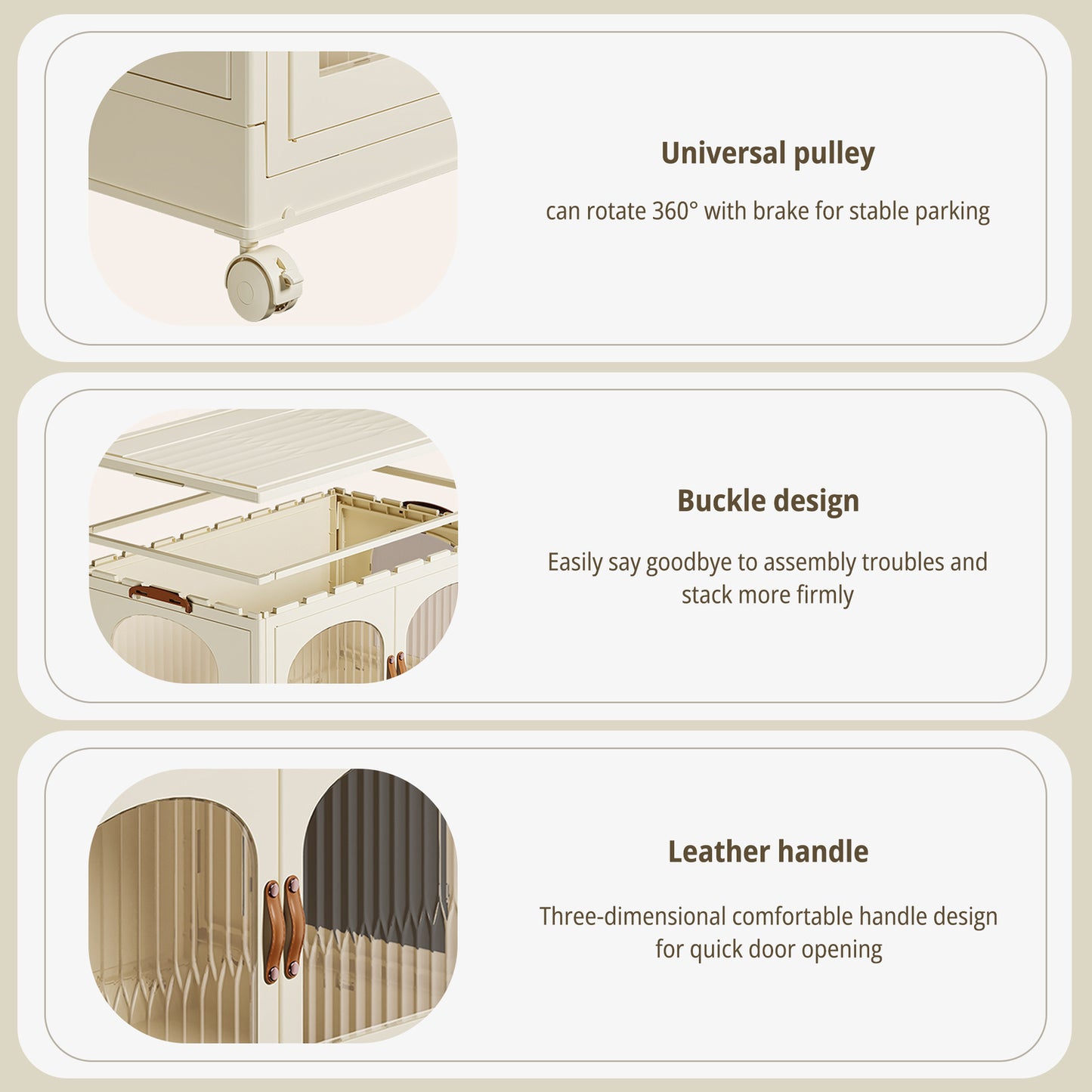 Multifunctional Storage Wardrobe