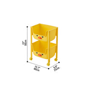 Toys Storage Organizer Bins Baskets with Wheels