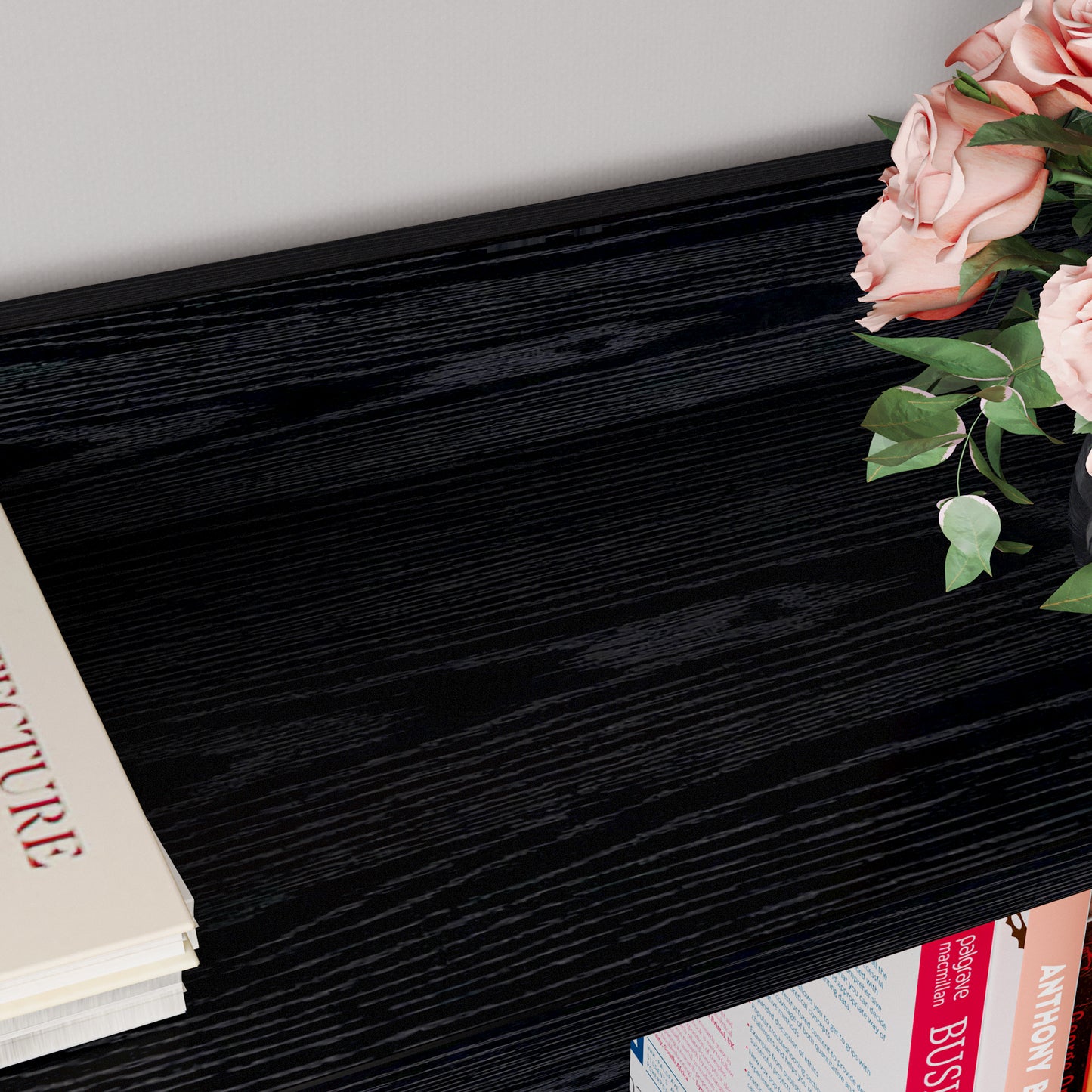 Corner Bookcase with 6 Tiers