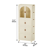 Multifunctional Storage Wardrobe