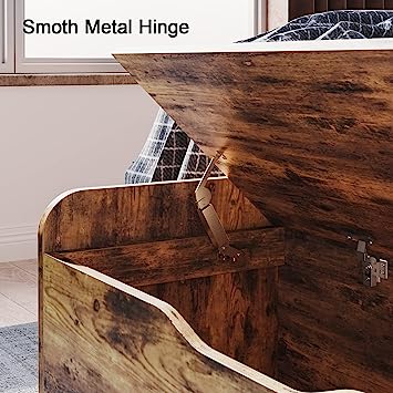 Entryway Bench Vintage Brown