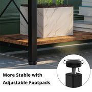 5 Tier Corner shelf L Shaped