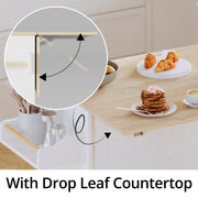 Rolling Kitchen Island on Wheels