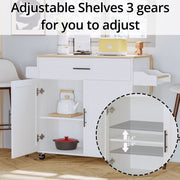 Rolling Kitchen Island on Wheels