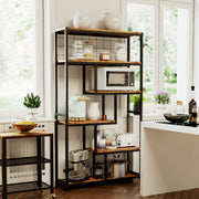 6-Shelf Etagere Bookcase