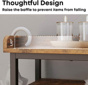 43" Console Table with Charging Station