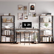 Wide 5-Tier Ladder Shelf