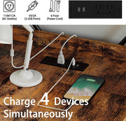 47'' Computer Desk with Power Outlet