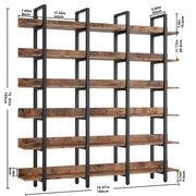73“ Triple Wide 6 Tiers