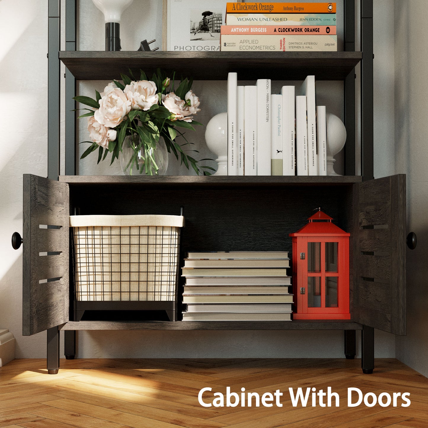 4 Tier Display Shelf with Wheels