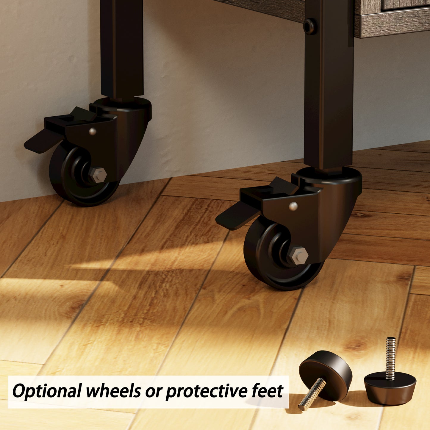 4 Tier Display Shelf with Wheels