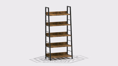 5-Tier Stylish Ladder Shelf
