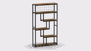 6-Shelf Etagere Bookcase