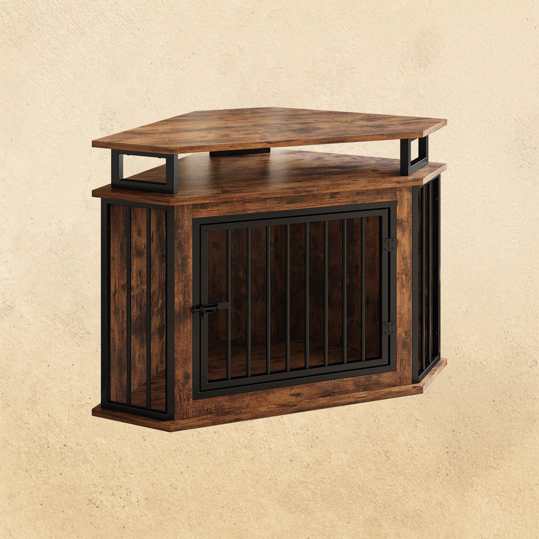 IRONCK corner dog crate furniture for small living rooms