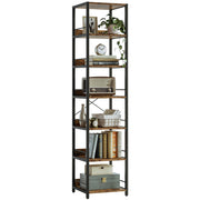 IRONCK 74.8" Tall Narrow Bookshelf