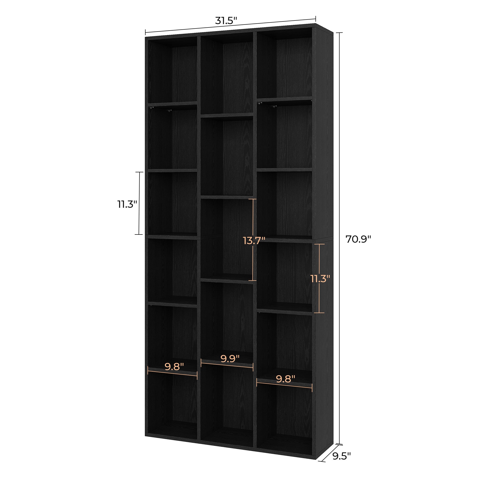 Open Storage Dispaly Shelf for Home Office